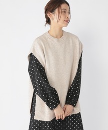 5ゲージふわふわニットベスト