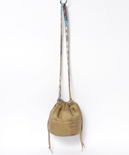 PENDLETON（ペンドルトン）の「∴【 PENDLETON / ペンドルトン 】 【 TAION / タイオン 】 リバーシブル ストリングバック STRING BAG REV（ショルダーバッグ・メンズ・オリーブドラブ/ネイビー/ブラック/オフホワイト/ベージュ・FREE）」の8枚目の写真