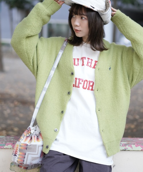 PENDLETON（ペンドルトン）の「∴【 PENDLETON / ペンドルトン 】 【 TAION / タイオン 】 リバーシブル ストリングバック STRING BAG REV（ショルダーバッグ・メンズ・オリーブドラブ/ネイビー/ブラック/オフホワイト/ベージュ・FREE）」の2枚目の写真