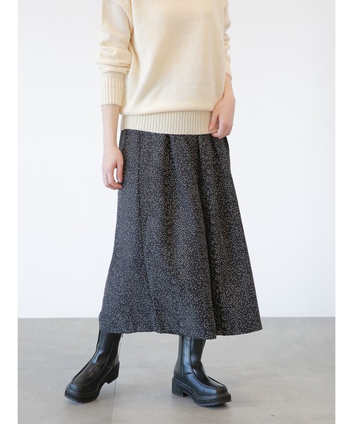 Samansa Mos2 blue(サマンサモスモスブルー)の「ドット/無地アソートタックスカーチョ(その他パンツ・レディース・ブラック/ブラウン/チャコール/ネイビー・フリ-)」の20枚目の写真