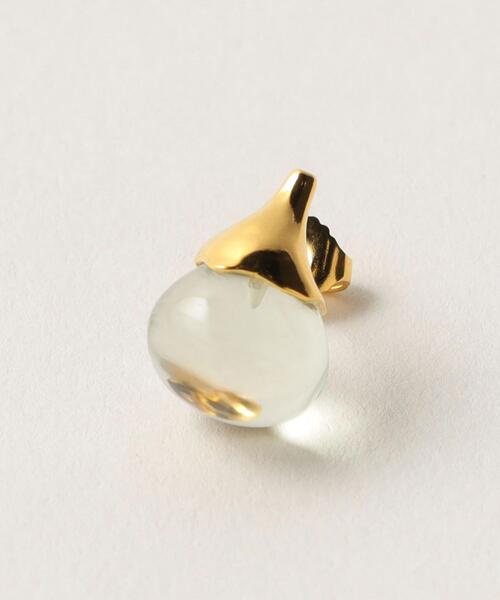 Steven Alan（スティーブンアラン）の「＜mounir＞GREEN AMETHYST STUD EARRINGS/ピアス（ピアス（両耳用）・レディース・オリーブ・FREE）」の8枚目の写真
