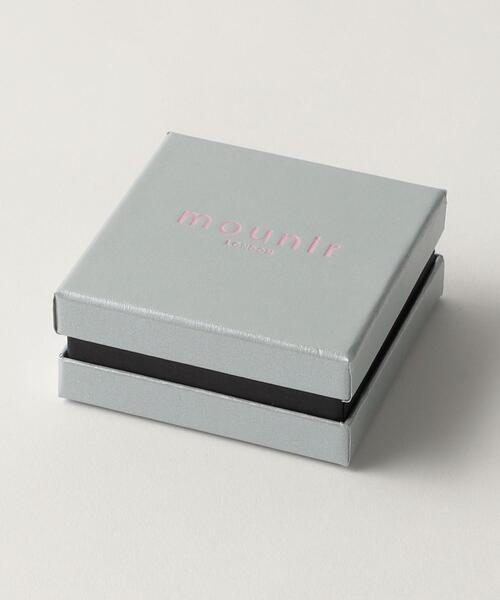 Steven Alan（スティーブンアラン）の「＜mounir＞GREEN AMETHYST STUD EARRINGS/ピアス（ピアス（両耳用）・レディース・オリーブ・FREE）」の2枚目の写真