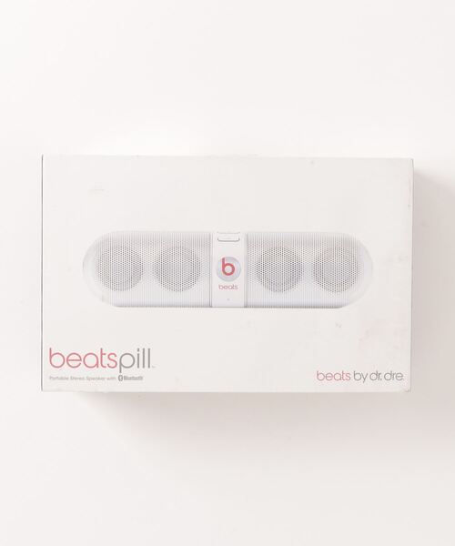 beats(ビーツ)の「beats pill bluetoothスピーカー (WHT)(スピーカー・メンズ・ホワイト・ONE SIZE)」の1枚目の写真
