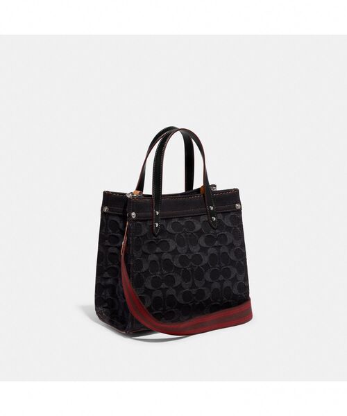 ★ブティックモデル★COACH フィールド トート 22 シグネチャー 公式】COACH – コーチ | フィールド トート 22・シグネチャー デニム