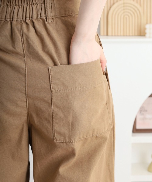 atONE(アットワン)の「atONE ビッグタックツイルパンツ(その他パンツ・レディース・カーキ/ベージュ/ブラック・M/L/LL/4L/3L)」の22枚目の写真