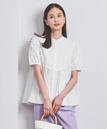 UNITED ARROWS | EMBOS ピンタック ショートスリーブブラウス(シャツ/ブラウス)