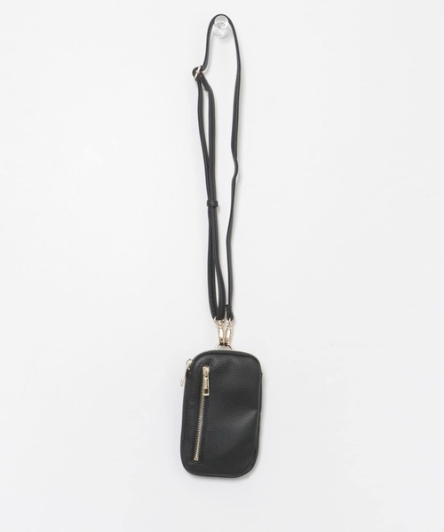 RODE SKO（ロデスコ）の「ファスナーポケットマルチショルダーバッグ（ショルダーバッグ・レディース・ブラック/グレー/アイボリー/ミント・ONE）」の8枚目の写真