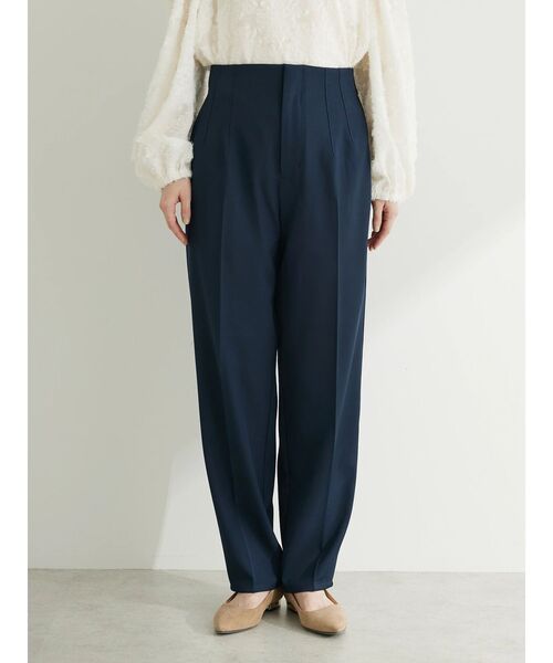 Green　Parks（グリーンパークス）の「フルレングス丈/選べる美脚みえパンツ（その他パンツ・レディース・ダークネイビー/ブルー/ホワイト系その他2/ピンク/ラベンダー・L/M）」の8枚目の写真