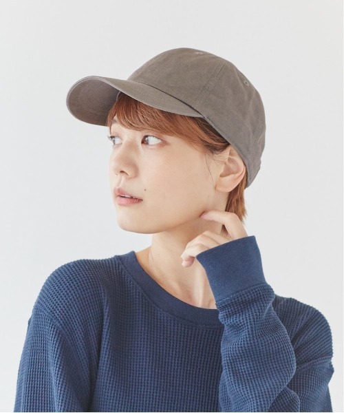 ORNERTE（オルネート）の「ORNERTE  BASIC 6P CAP_DEEP TYPE 【ユニセックス】深さとサイズが選べるUVカットコットンベーシックキャップｰ深め-（キャップ・メンズ・ダークグレー/ベージュ/ブラック/ネイビー/ダークブラウン/ブラウン/ホワイト/オリーブ/ブラウン系/ベージュ系・56cm/62cm/59cm/65cm）」の19枚目の写真