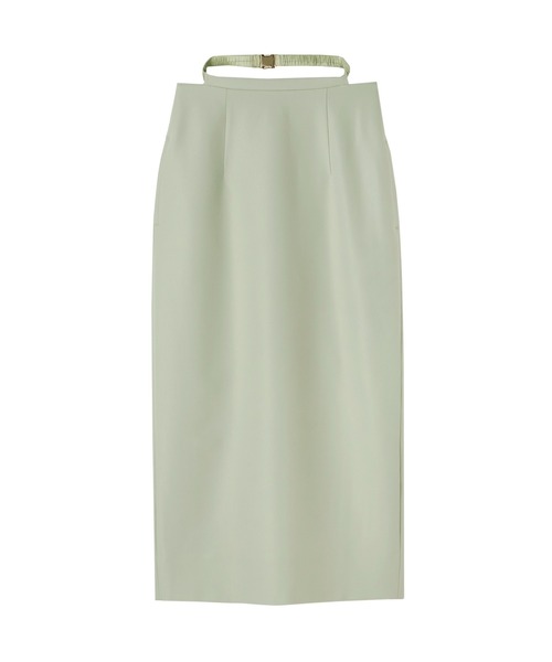 Maisones.(メゾネス)の「Slit Belt Skirt | スリットベルトスカート(スカート・レディース・ブラック/ミント/ピンク・MEDIUM/SMALL)」の20枚目の写真