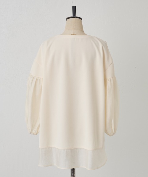 BEARDSLEY（ビアズリー）の「シアーコンビカットソー（Tシャツ