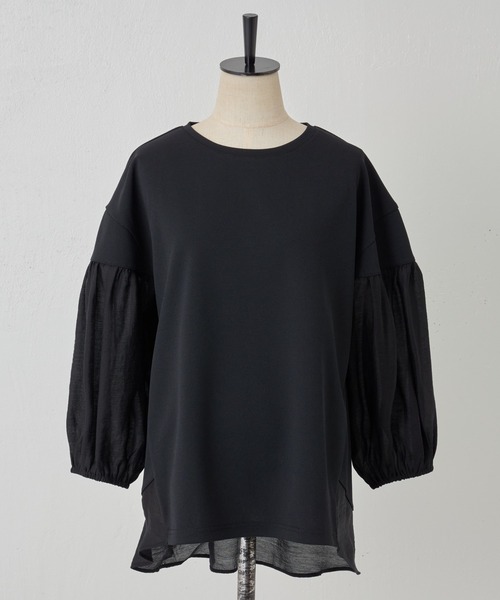 BEARDSLEY（ビアズリー）の「シアーコンビカットソー（Tシャツ