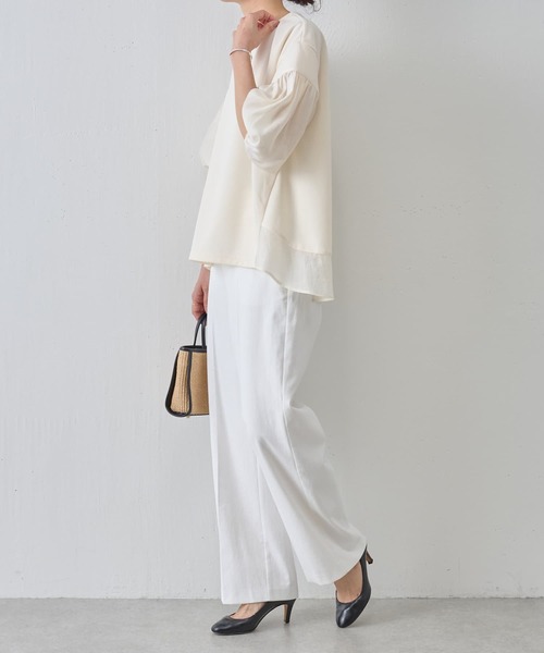 BEARDSLEY（ビアズリー）の「シアーコンビカットソー（Tシャツ