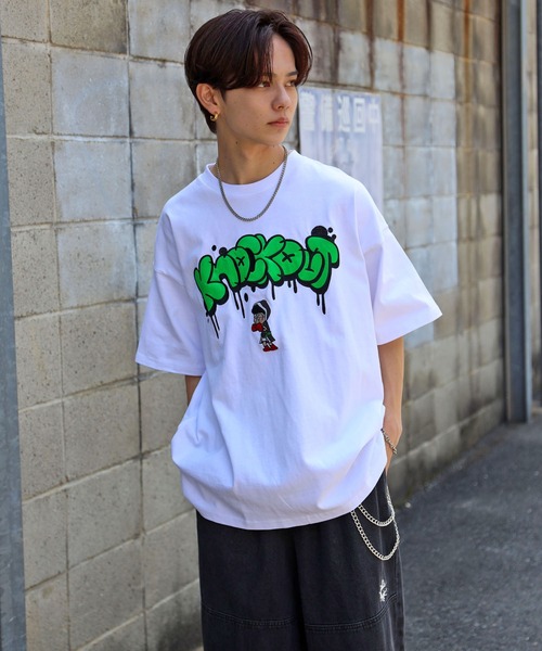 SPINNS（スピンズ）の「【ビッグシルエット】ミゲルくん ノックアウト Tシャツ（Tシャツ/カットソー・メンズ・ピンク系その他/ブラック/アッシュグレー/ホワイト/ブルー系その他・ONESIZE）」の19枚目の写真