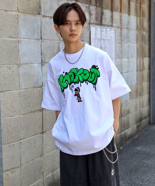 SPINNS（スピンズ）の「【ビッグシルエット】ミゲルくん ノックアウト Tシャツ（Tシャツ/カットソー・メンズ・ピンク系その他/ブラック/アッシュグレー/ホワイト/ブルー系その他・ONESIZE）」の18枚目の写真