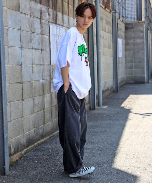 SPINNS（スピンズ）の「【ビッグシルエット】ミゲルくん ノックアウト Tシャツ（Tシャツ/カットソー・メンズ・ピンク系その他/ブラック/アッシュグレー/ホワイト/ブルー系その他・ONESIZE）」の12枚目の写真