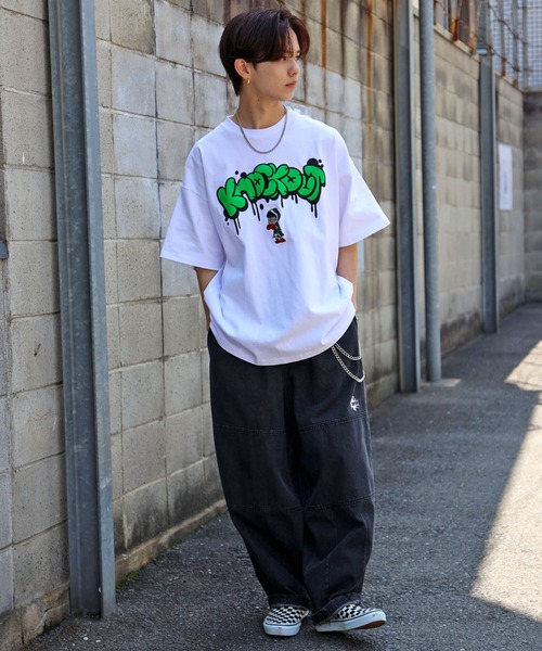 SPINNS（スピンズ）の「【ビッグシルエット】ミゲルくん ノックアウト Tシャツ（Tシャツ/カットソー・メンズ・ピンク系その他/ブラック/アッシュグレー/ホワイト/ブルー系その他・ONESIZE）」の14枚目の写真