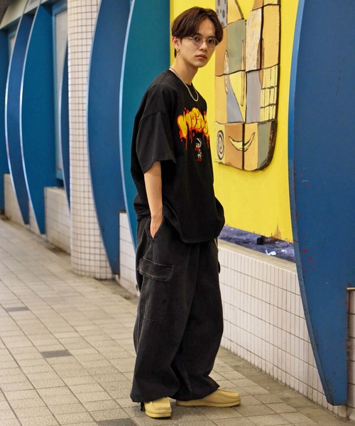 SPINNS（スピンズ）の「【ビッグシルエット】ミゲルくん ノックアウト Tシャツ（Tシャツ/カットソー・メンズ・ピンク系その他/ブラック/アッシュグレー/ホワイト/ブルー系その他・ONESIZE）」の22枚目の写真