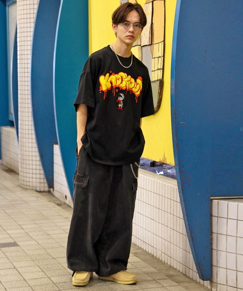 SPINNS（スピンズ）の「【ビッグシルエット】ミゲルくん ノックアウト Tシャツ（Tシャツ/カットソー・メンズ・ピンク系その他/ブラック/アッシュグレー/ホワイト/ブルー系その他・ONESIZE）」の21枚目の写真