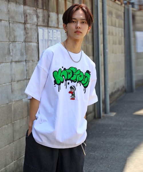 SPINNS（スピンズ）の「【ビッグシルエット】ミゲルくん ノックアウト Tシャツ（Tシャツ/カットソー・メンズ・ピンク系その他/ブラック/アッシュグレー/ホワイト/ブルー系その他・ONESIZE）」の20枚目の写真