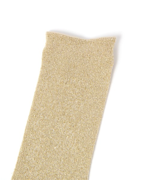 A part by（アパートバイ）の「ラメソックス（ソックス/靴下・レディース・シルバー/ゴールド・FREE）」の7枚目の写真