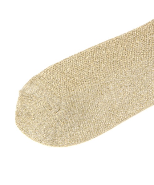 A part by（アパートバイ）の「ラメソックス（ソックス/靴下・レディース・シルバー/ゴールド・FREE）」の6枚目の写真