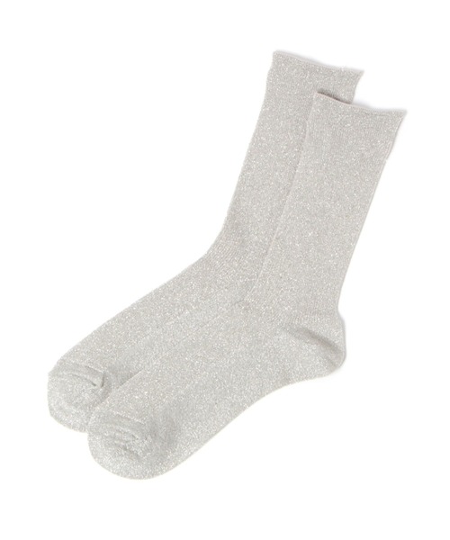 A part by（アパートバイ）の「ラメソックス（ソックス/靴下・レディース・シルバー/ゴールド・FREE）」の9枚目の写真