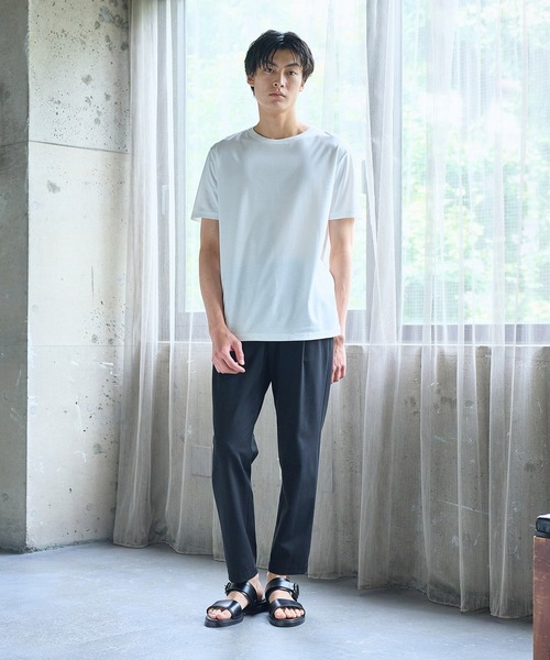 UNITED TOKYO（ユナイテッドトウキョウ）の「テクノラマ クルーネックTシャツ（Tシャツ/カットソー・メンズ・ホワイト/グレー/ブラック/ライトブルーグレー/パープル・4/1/3/2）」の11枚目の写真