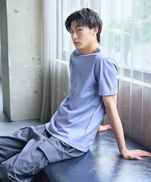 UNITED TOKYO コズモラマウール リラックスTシャツ ダークグレー 2 UNITED TOKYO tシャツ テクノラマ リラックスTシャツ