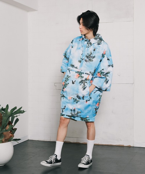 Columbia（コロンビア）の「Columbia/コロンビア シュートバレーユニセックス レインポンチョ 雨具（ポンチョ・メンズ・ブルー/ブラック・M/L）」の21枚目の写真