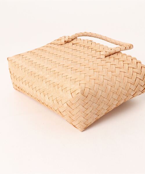 Doux archives（ドゥアルシーヴ）の「メルカドミニトートＢＡＧ（トートバッグ・レディース・グリーン/ベージュ・FREE）」の3枚目の写真