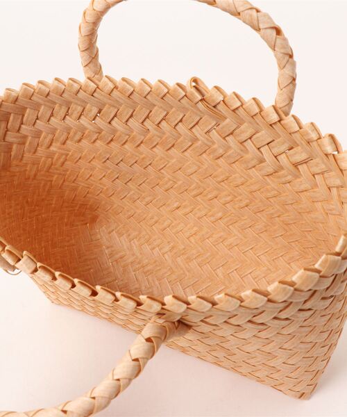 Doux archives（ドゥアルシーヴ）の「メルカドミニトートＢＡＧ（トートバッグ・レディース・グリーン/ベージュ・FREE）」の4枚目の写真