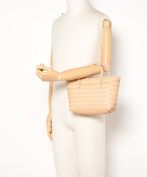 Doux archives（ドゥアルシーヴ）の「メルカドミニトートＢＡＧ（トートバッグ・レディース・グリーン/ベージュ・FREE）」の8枚目の写真