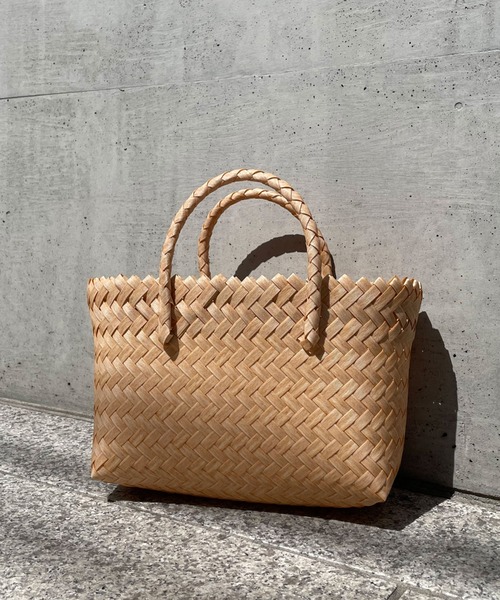 Doux archives（ドゥアルシーヴ）の「メルカドミニトートＢＡＧ（トートバッグ・レディース・グリーン/ベージュ・FREE）」の7枚目の写真