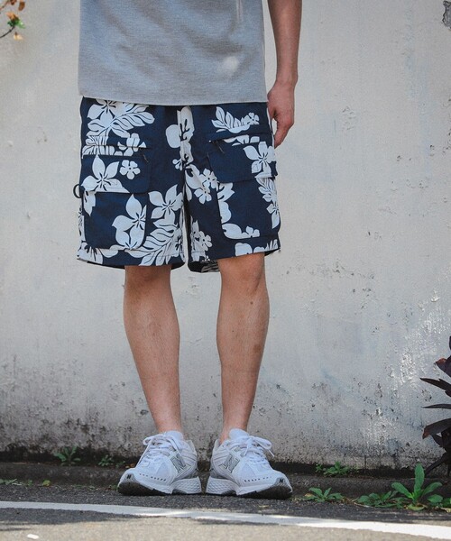 Columbia(コロンビア)の「Columbia PFG × BEAMS / 別注 LOGRIVER II BMS SHORTS(その他パンツ・メンズ・グリーン/ネイビー・X-LARGE/SMALL/MEDIUM/LARGE)」の4枚目の写真