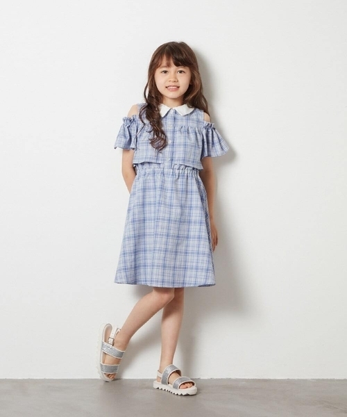 a.v.v（アーヴェヴェ）の「[KIDS]ラメストラップサンダル[WEB限定サイズ]（サンダル・キッズ・ブラック/シルバー・20/19/21/22/24/23）」の18枚目の写真