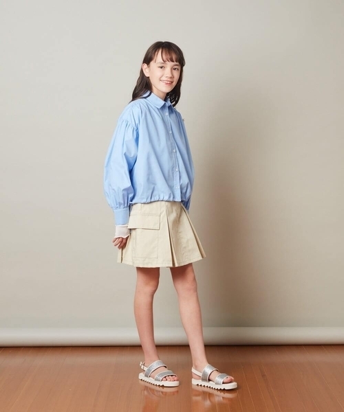 a.v.v（アーヴェヴェ）の「[KIDS]ラメストラップサンダル[WEB限定サイズ]（サンダル・キッズ・ブラック/シルバー・20/19/21/22/24/23）」の21枚目の写真