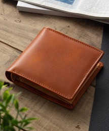 1円～Maturi マトゥーリ ブライドルレザー 牛革 長財布 ラウンド