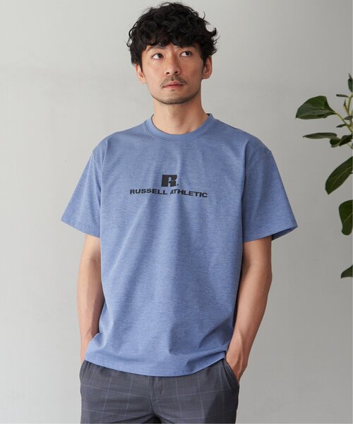 Russell Athletic（ラッセルアスレティック）の「【吸水速乾】RUSSELL ATHLETIC ラッセルアスレチック ドライパワープリントT（Tシャツ/カットソー・メンズ・ホワイト/オリーブ/ブルー・S/M/L/XL）」の16枚目の写真