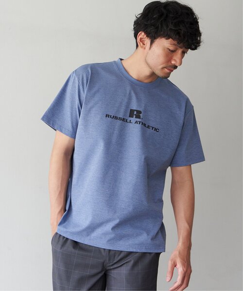 Russell Athletic（ラッセルアスレティック）の「【吸水速乾】RUSSELL ATHLETIC ラッセルアスレチック ドライパワープリントT（Tシャツ/カットソー・メンズ・ホワイト/オリーブ/ブルー・S/M/L/XL）」の17枚目の写真