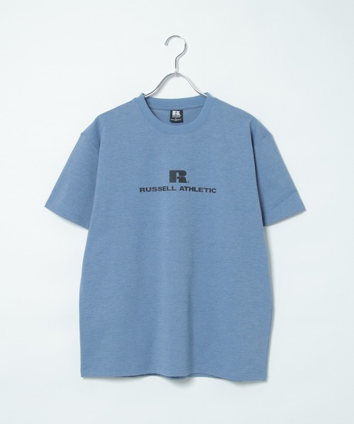 Russell Athletic（ラッセルアスレティック）の「【吸水速乾】RUSSELL ATHLETIC ラッセルアスレチック ドライパワープリントT（Tシャツ/カットソー・メンズ・ホワイト/オリーブ/ブルー・S/M/L/XL）」の12枚目の写真