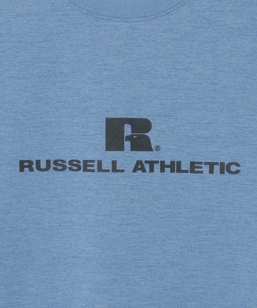 Russell Athletic（ラッセルアスレティック）の「【吸水速乾】RUSSELL ATHLETIC ラッセルアスレチック ドライパワープリントT（Tシャツ/カットソー・メンズ・ホワイト/オリーブ/ブルー・S/M/L/XL）」の14枚目の写真