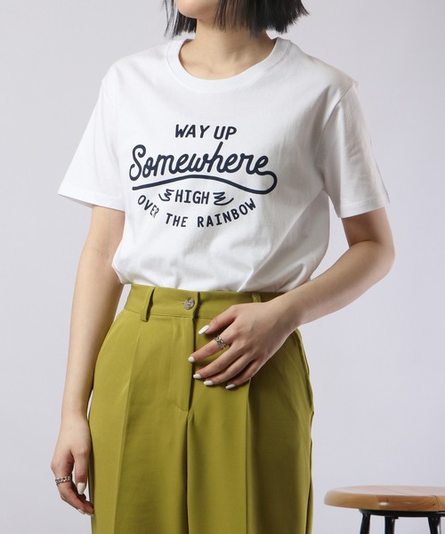 FUNALIVE(ファンアライブ)の「コーマ天竺プリント半袖TEE(Tシャツ/カットソー・メンズ・ホワイト系その他2/ホワイト系その他3/ホワイト系その他4/ホワイト系その他5/ホワイト系その他6/ホワイト系その他7/ブラック系その他2/ホワイト系/ホワイト系1/ホワイト系2/ホワイト系3/サックスブルー系/ホワイト系その他/ブラック系その他/ピンク系その他・M/L)」の1枚目の写真