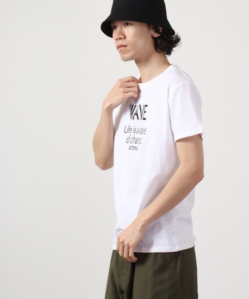 FUNALIVE(ファンアライブ)の「コーマ天竺プリント半袖TEE(Tシャツ/カットソー・メンズ・ホワイト系その他2/ホワイト系その他3/ホワイト系その他4/ホワイト系その他5/ホワイト系その他6/ホワイト系その他7/ブラック系その他2/ホワイト系/ホワイト系1/ホワイト系2/ホワイト系3/サックスブルー系/ホワイト系その他/ブラック系その他/ピンク系その他・M/L)」の22枚目の写真
