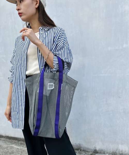 【セール】FREDRIK PACKERS / フレドリックパッカーズ / MESH TOTE /S（トートバッグ）｜FREDRIK PACKERS（フレドリックパッカーズ）