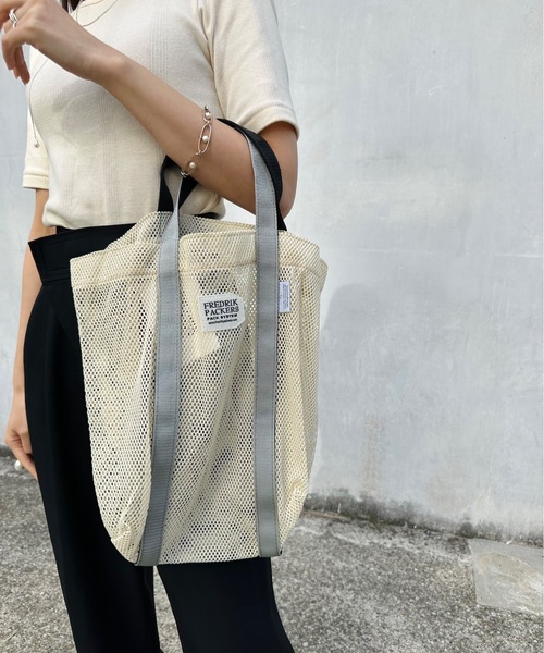 【セール】FREDRIK PACKERS / フレドリックパッカーズ / MESH TOTE /S（トートバッグ）｜FREDRIK PACKERS（フレドリックパッカーズ）