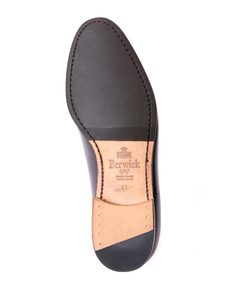Berwick バーウィック ビット ローファー 5178 ゴム×レザー ソール
