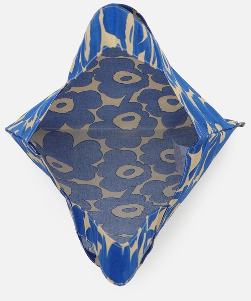 marimekko(マリメッコ)の「Mini Unikko / Bag 33X32(トートバッグ・レディース・ブルー/ベビーピンク・FREE)」の6枚目の写真