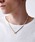 SENTI�i�Z���e�B�j�́uSENTI �Z���e�B / BEADS NECKLACE �V���o�[925×�K���X�r�[�Y�l�b�N���X / 2015�i�l�b�N���X�j�v�b�z���C�g×�S�[���h