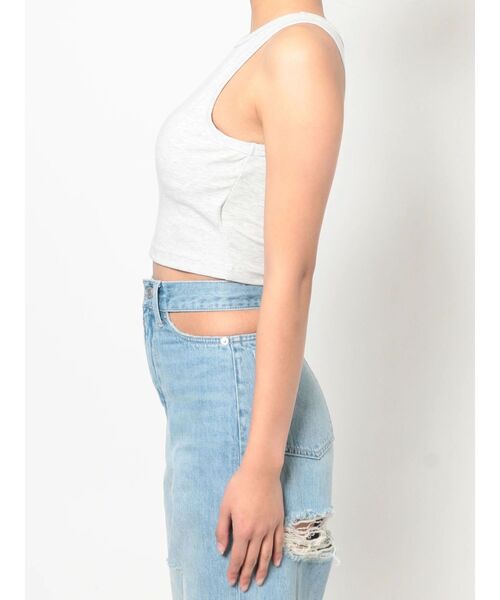 EVRIS（エヴリス）の「パッドインアメスリトップス（タンクトップ・レディース・ホワイト/ブラック/グレー・FREE）」の20枚目の写真